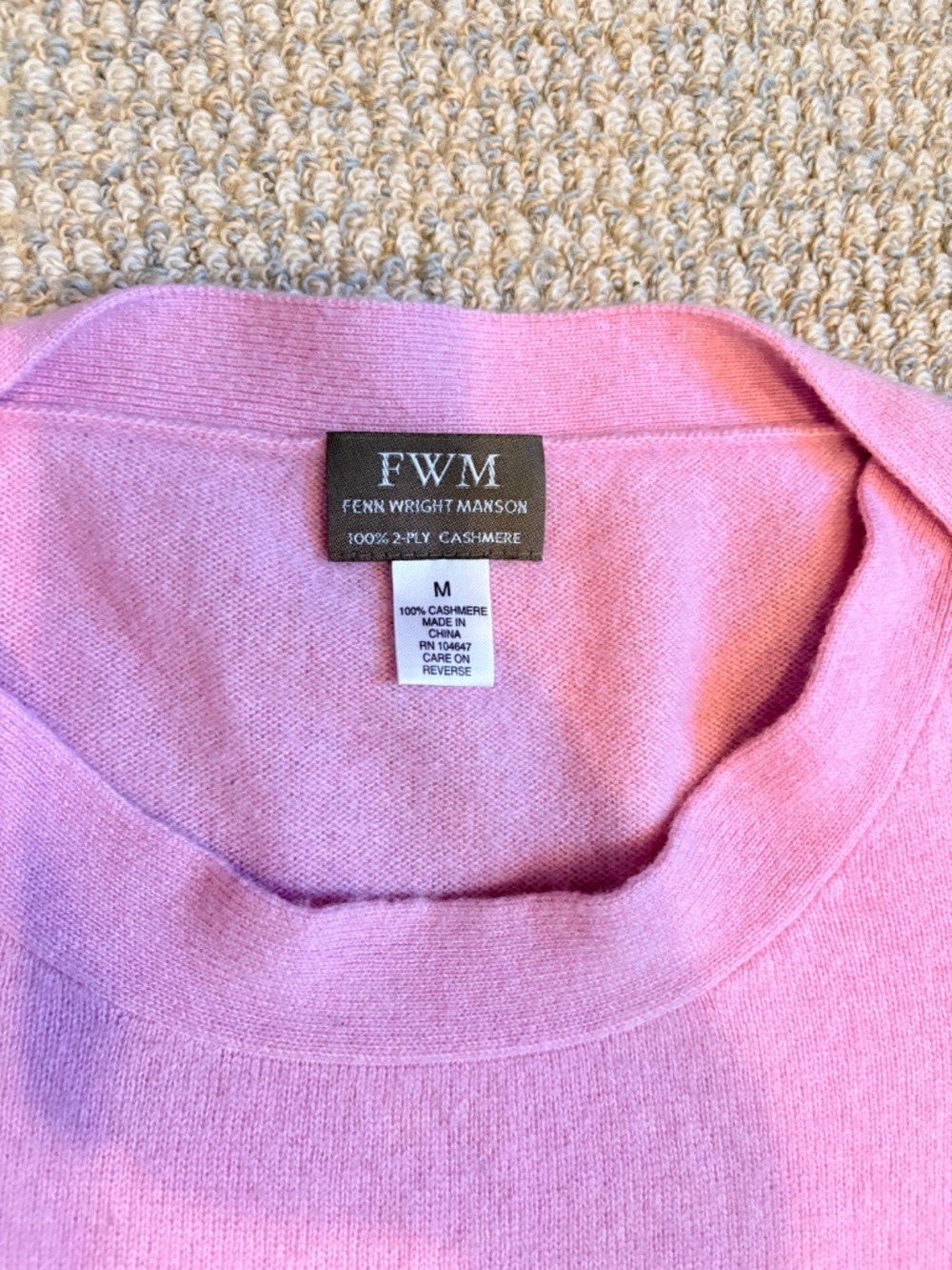 Fenn Wright Manson 100% 2-ply Cashmere Sweater